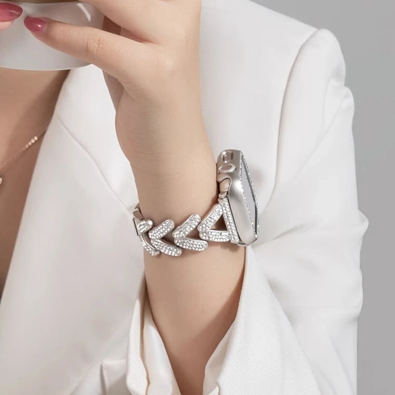 Bracelet Étincelle — Apple Watch Femme