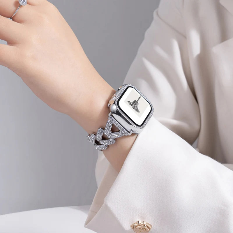 Bracelet Étincelle — Apple Watch Femme