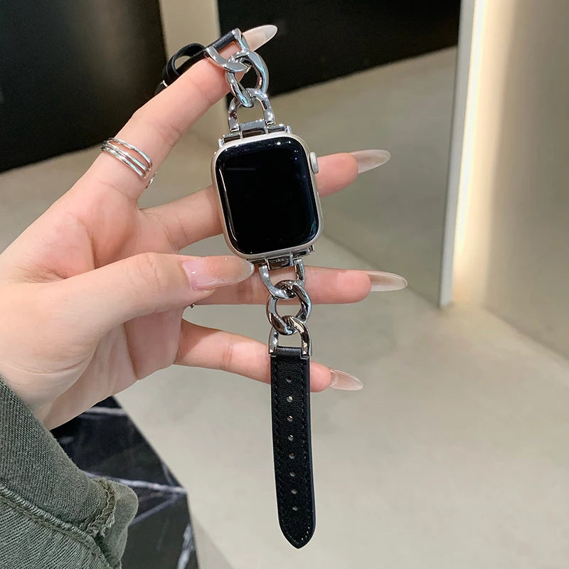 Bracelet Aquarelle — Apple Watch Femme