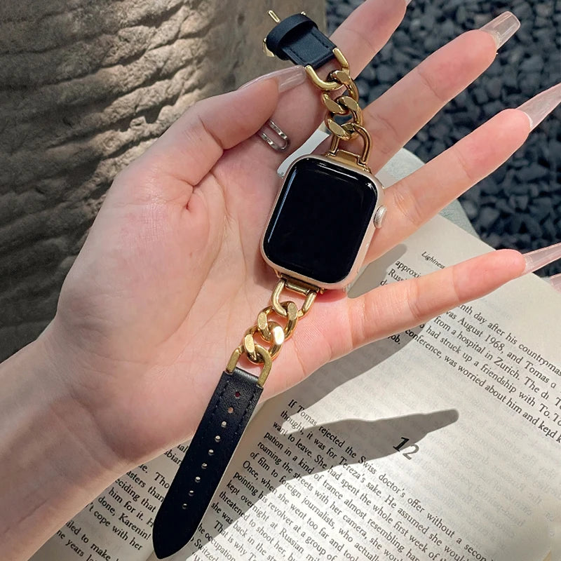 Bracelet Aquarelle — Apple Watch Femme