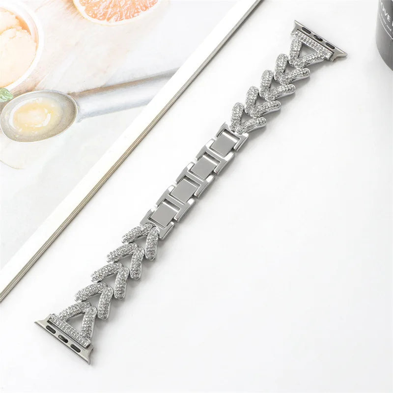 Bracelet Étincelle — Apple Watch Femme