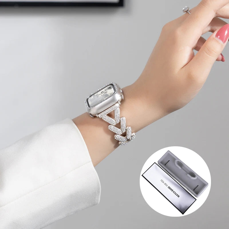Bracelet Étincelle — Apple Watch Femme