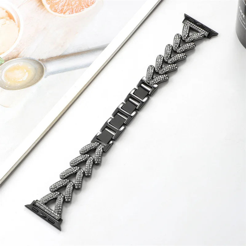 Bracelet Étincelle — Apple Watch Femme
