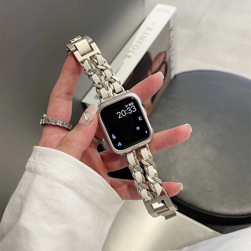 Bracelet Élégance — Apple Watch Femme