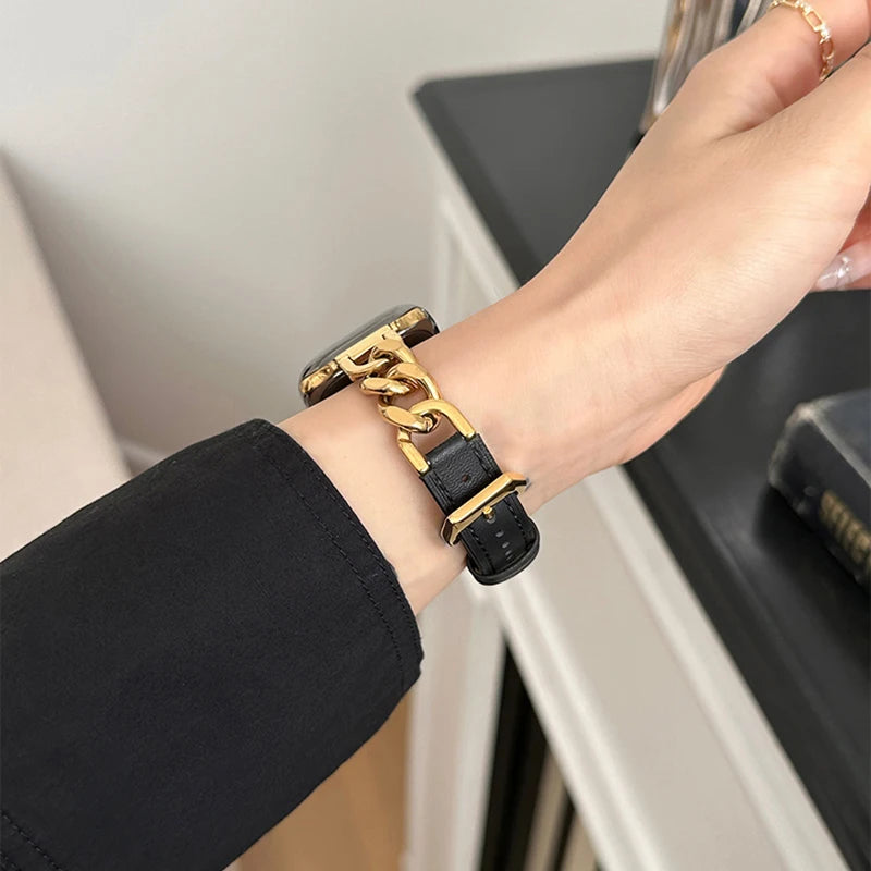 Bracelet Aquarelle — Apple Watch Femme