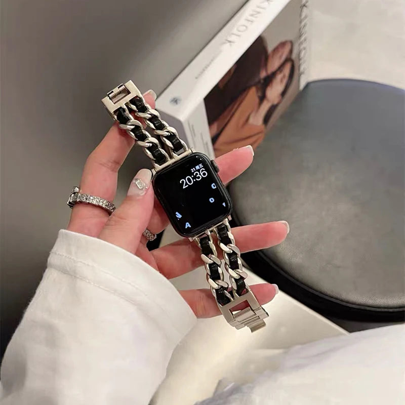 Bracelet Élégance — Apple Watch Femme